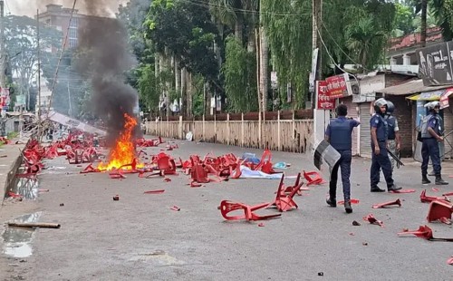 গোপালগঞ্জে এনসিপি গাড়িবহরে হামলা, জারি ১৪৪ ধারা