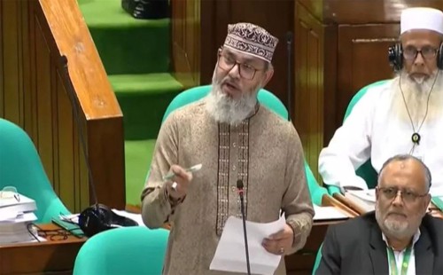 জুলাই সনদ নিয়ে সংসদে মাসুদ সাঈদীর হুঙ্কার: সংস্কার পরিষদের অধিবেশনের দাবি ২০২৬