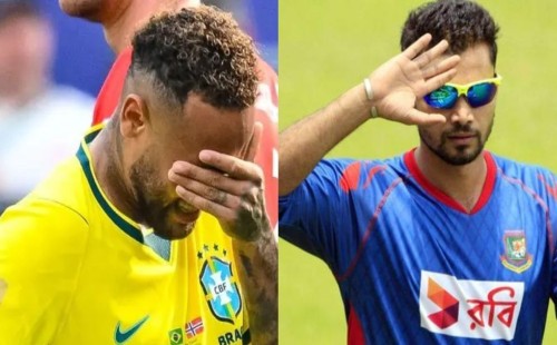 নেইমারের বিদায়ের পর কোচ আনচেলত্তির ওপর চটলেন মাশরাফি মর্তুজা
