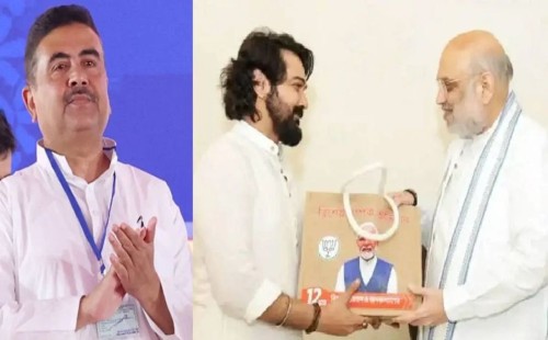 মুখ্যমন্ত্রী শুভেন্দু অধিকারীর সঙ্গে বৈঠক প্রসেনজিতের; রাজনীতি নিয়ে মুখ খুললেন বুম্বাদা