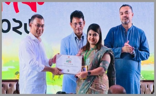 দেশের শ্রেষ্ঠ ইউএনও ফারজানা রহমান পেলেন জাতীয় শিক্ষা পদক